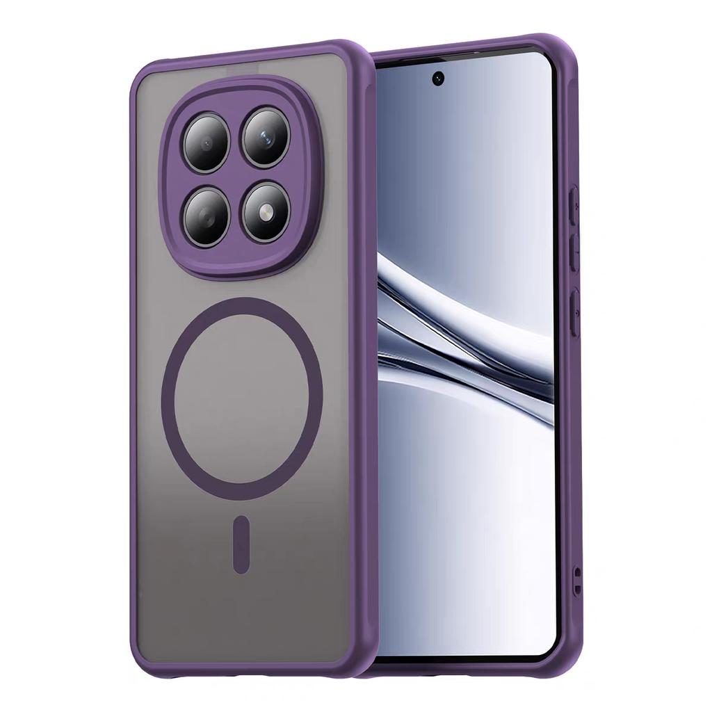 For Redmi Note 15 Pro+ 5G Case Hard PC+TPU For Magsafe Magnetic Comfortable Feel Non Slip Cover For Redmi Note 15 Pro 5G Shell