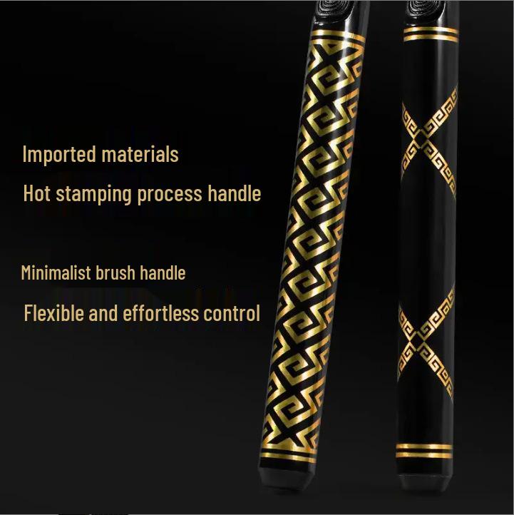 Black Gold 6-Piece Gift Set: Premium U-Shaped Wide Head Toothbrush for Home Teeth Cleaning & Gum Care