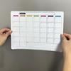 Magnetic Refrigerator Dry Erase Calendar Monthly Planner Whiteboard Record Message Board Memo Pad Kitchen Fridge Decor