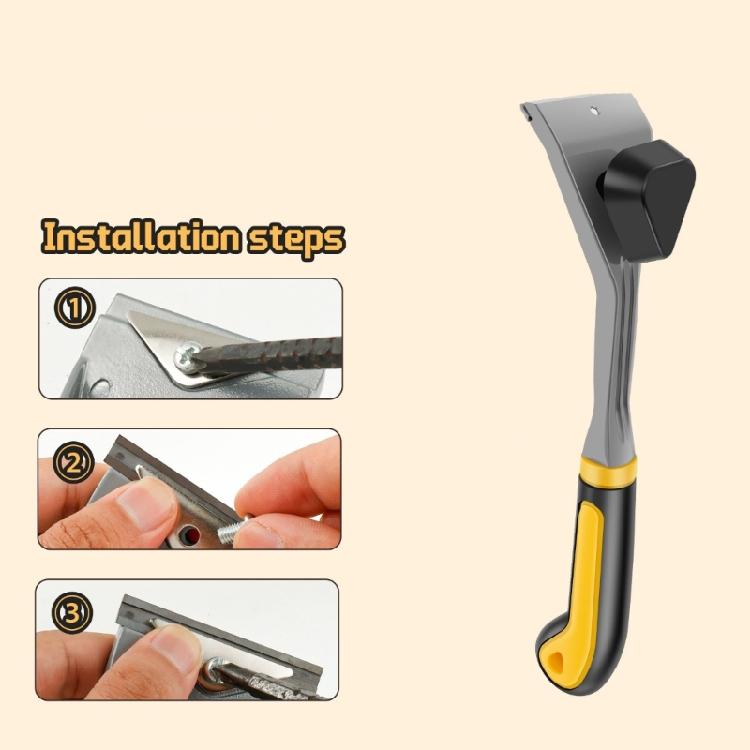 Multipurpose Carbide Scrapers Blade for Professional Wall Refurbishment Floor Adhesive Removal and Surfaces Restoration