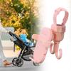 Rotatable Stroller Phone Holder Stable Bicycle Hanging Double Hook Baby Stroller Hooks  Universal