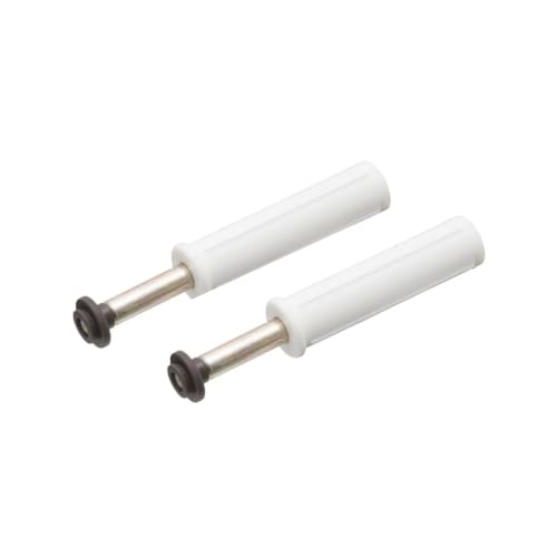 

Set of 2 guide pins and guide pivots for closet folding doors (brown, guide runners with notches, guide rollers)