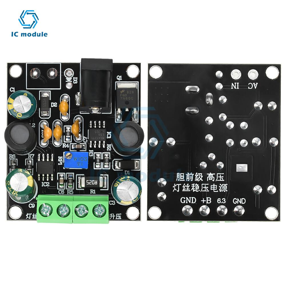 Nixie Tube Boost Power Module DC-DC 9-12V To 150-280V Output Voltage Adjustable Boost Module 6E1 6E2 6E5