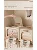 Large Foldable Storage Box for Clothes and Quilts - Visible and Durable Organizer Bin