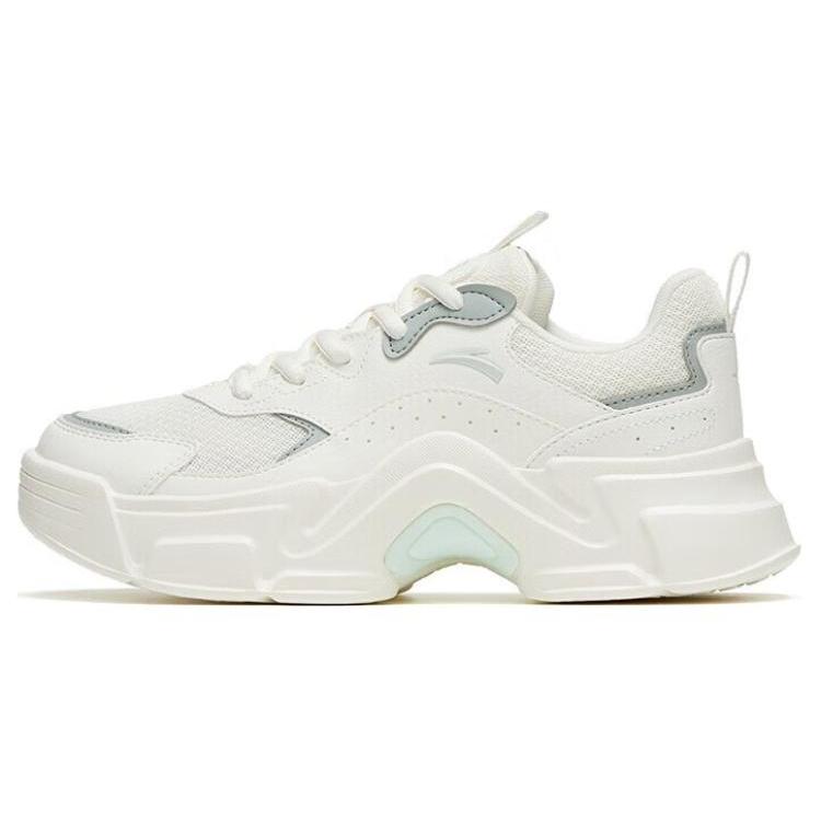 

Anta Rabbit Shoes Cushioning Slip Resistant Abrasion Resistant Low top Casual Shoes Women s White Green 922328816-1 38.5
