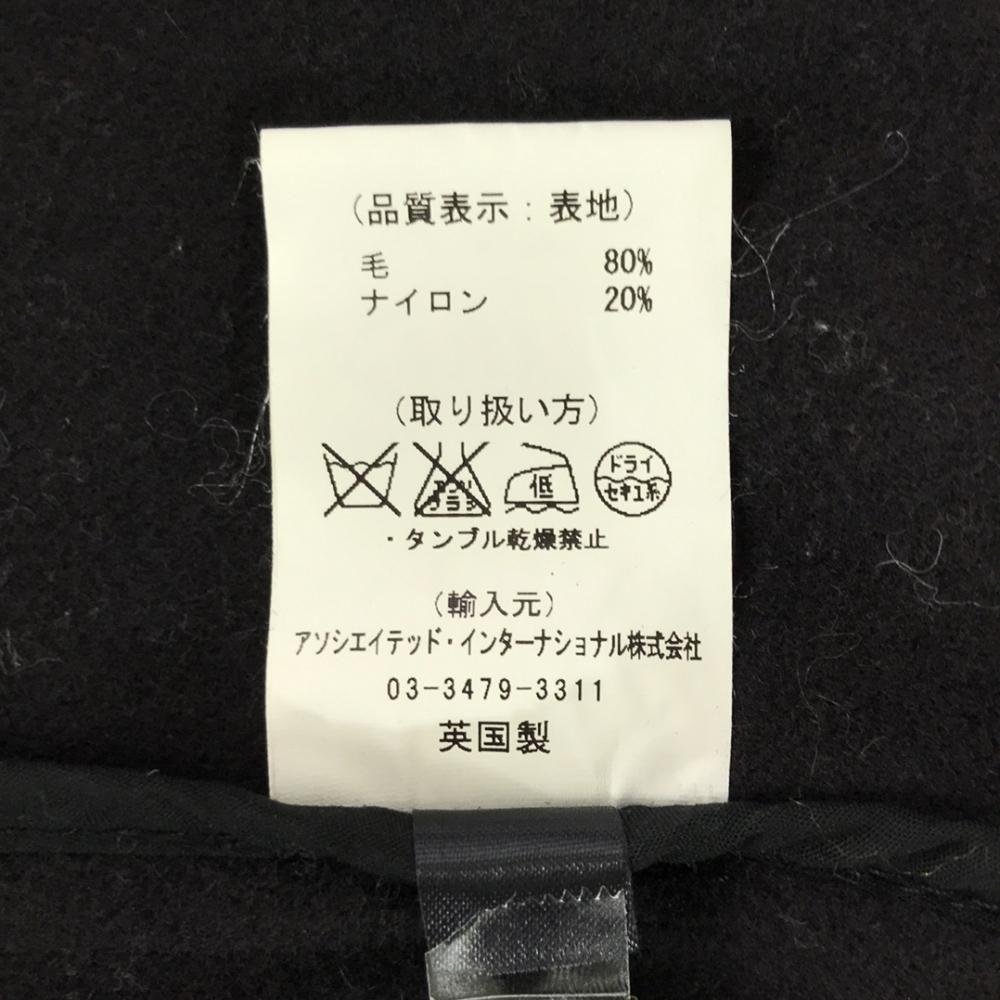 Gloverall British wool blend Duffel coat S black Women Used
