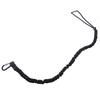 Safety Bungee Tether Tool Lanyard With Carabiner Hook Prevent Falls For Climbing Working
