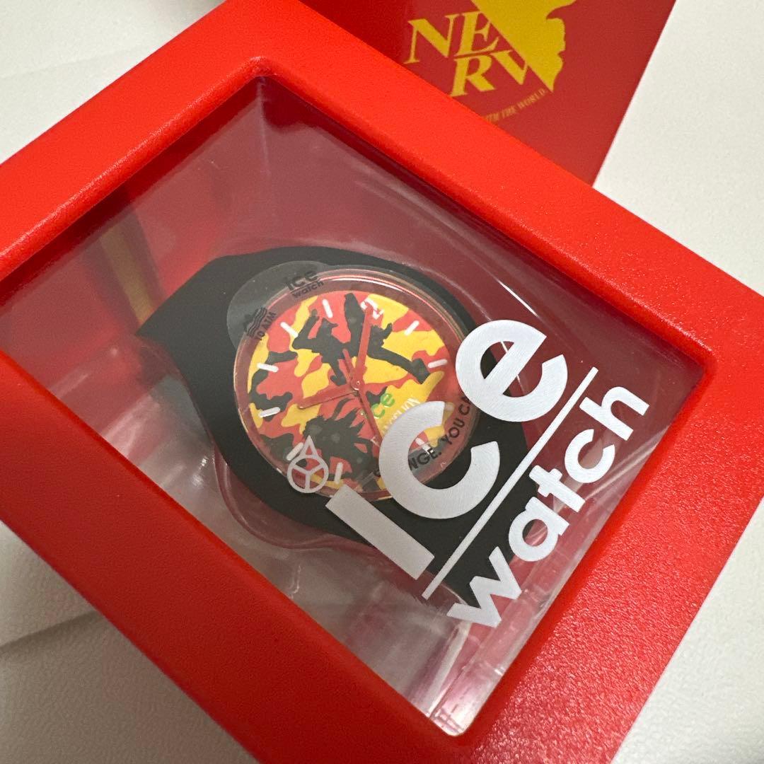 Used Limited quantity extremely rare ice watch Evangelion model