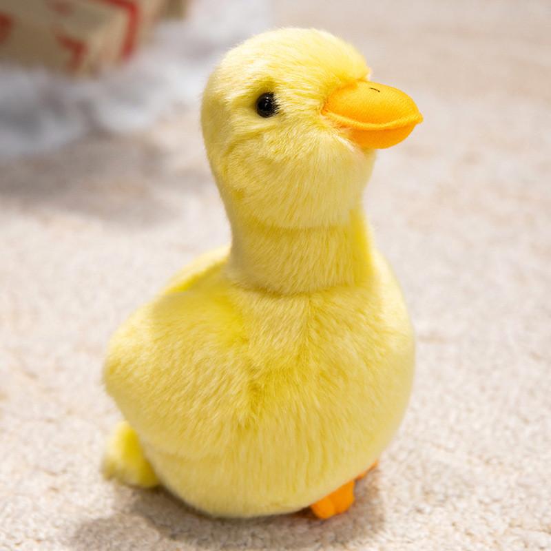 

Plush Duck Toy Soft Stuffed Animal With Cute Design For Kids Gift жовтий