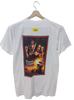 Rare Vintage Pirates Of The Caribbean Curse Of The Black Pearl 2003 Promo Johnny Depp movie T Shirt 2000s