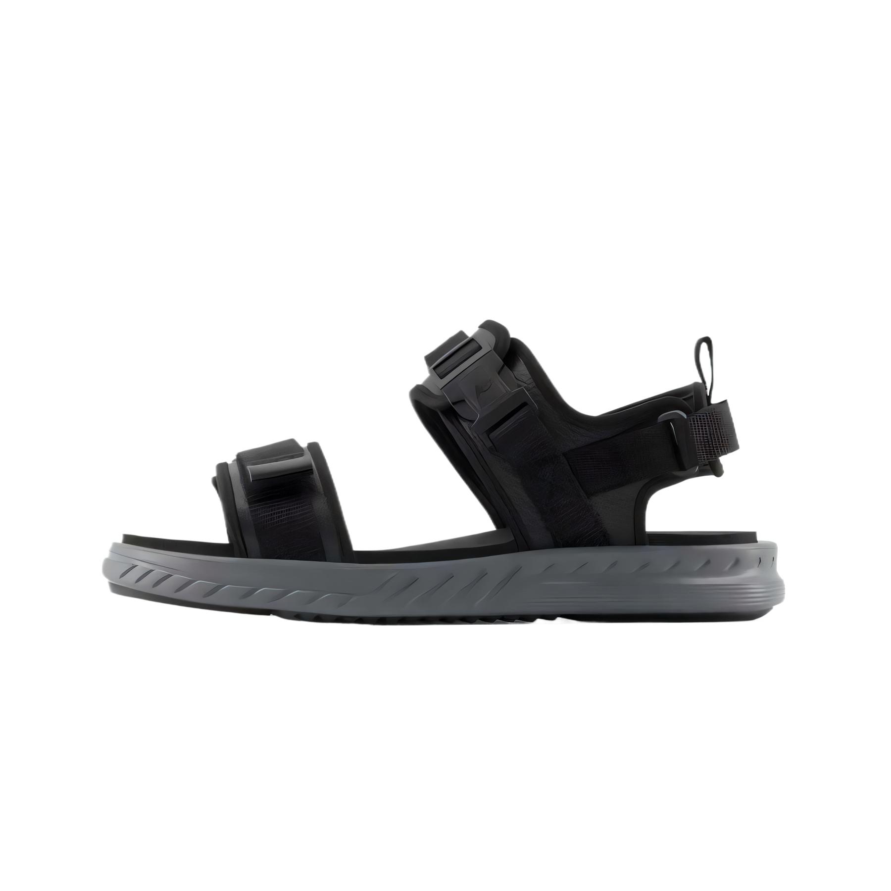 New Balance Unisex SMA600A1-BK Synthetic Black Lifestyle Slide Sandal 46.5