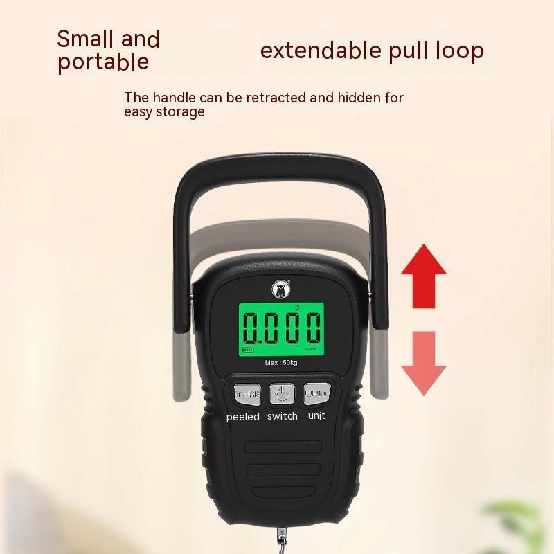 Andy Tragbare tragbare Waage, kleine elektronische Waage, hochpräzise Expresswaage