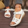 Fashion Fashion Summer Women's Sandals Women New Flower Wedge Platform Orthopedic Shoes Retro Casual Comfort Peeping Toes Zapatos Mujer