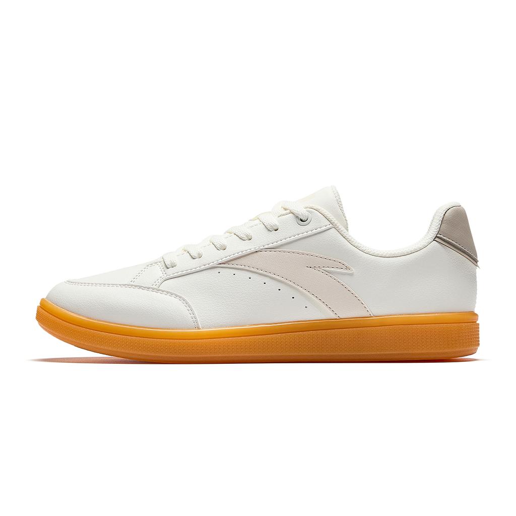 Anta Skateboard Shoes Women's White Gray 922618007-4