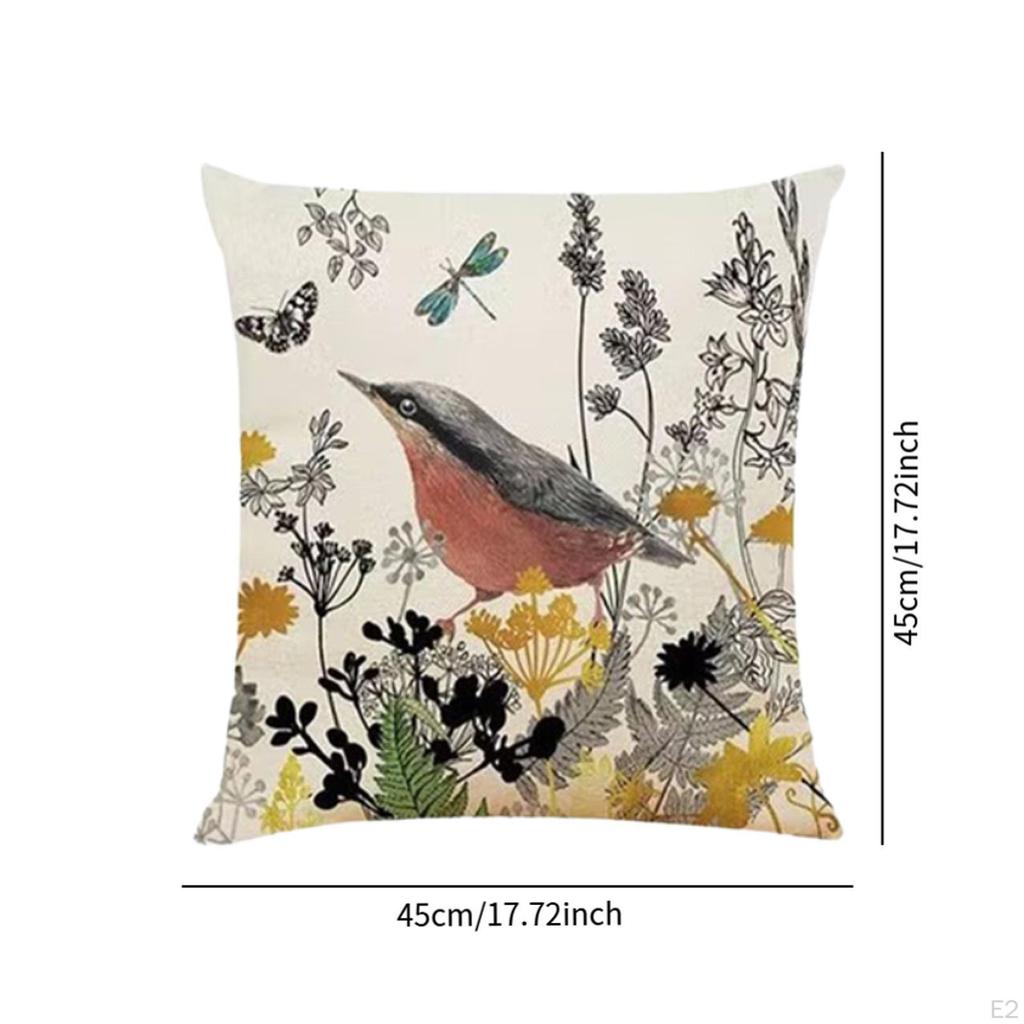 Dekokissen Blumenkissen Geschenk Bequem Handgemachte Kissen Inklusive Füllung