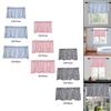Klassisches Spitzen-Fenstervorhang-Set für Badezimmer- und Küchendekoration
