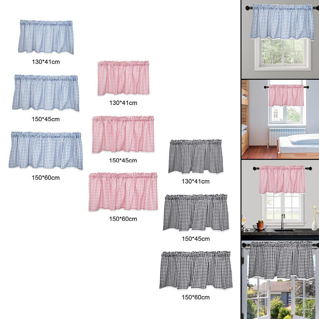 Klassisches Spitzen-Fenstervorhang-Set für Badezimmer- und Küchendekoration