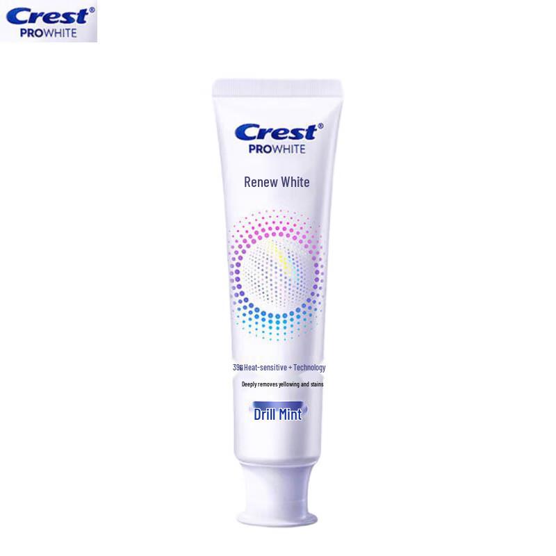 Crest Radiant White Heat-Sensing Whitening Toothpaste
