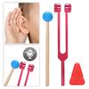 Aluminum Alloy Tuning Fork Sound Healing Therapy Tuning Fork with Hammer for Healthy Care