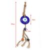 Eye Bead Handmade Crafts Evil Eye Pendant Wall Hanging Evil Eye Beads Keychain Evil Eye Keyring