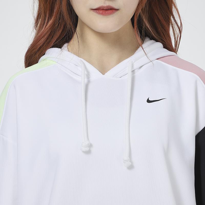 Nike Colorblock Pullover Hoodie Damen Hoodies Weiß DA0472-100