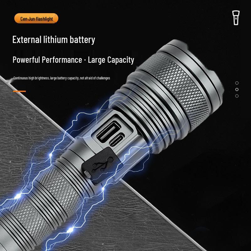 High Lumen Portable Flashlight