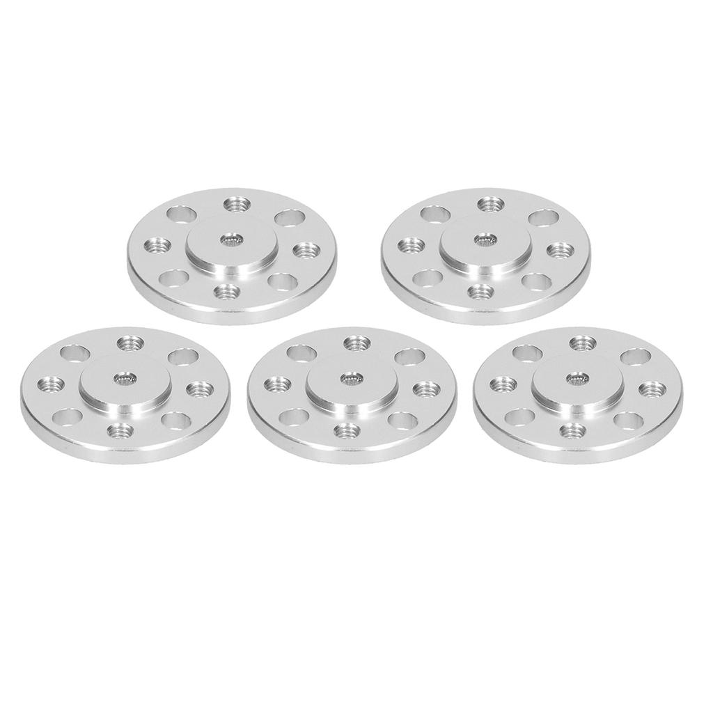 5Pcs Servo Horn Aluminum Alloy High Strength Light Duty Four M4 Threaded Holes 24 Tooth Spline Hub