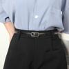 Women Belt Imitation Leather Adjustable Thin Waistband Solid Color Dresses Shirts Tops Waist Belt Versatile Fashion Accessory
