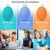 5Pcs Hand Therapy Finger Exercise Grip Ball Egg Shape Strength Trainer Squeeze Stress Relieve