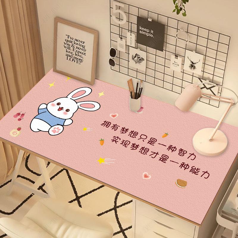 

2024 Мультяшний ПВХ водонепроникний, протимасляний, брудостійкий настільний килимок для навчання чи офісу 50x100 cm