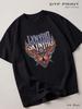 Lynyrd Skynyrd Black T-Shirt, Rock Back In