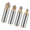 652F High Performances 90°V Grooves Carbon Router Bit Universal Fit Milling Cutter For Edges Trimming Carving Project