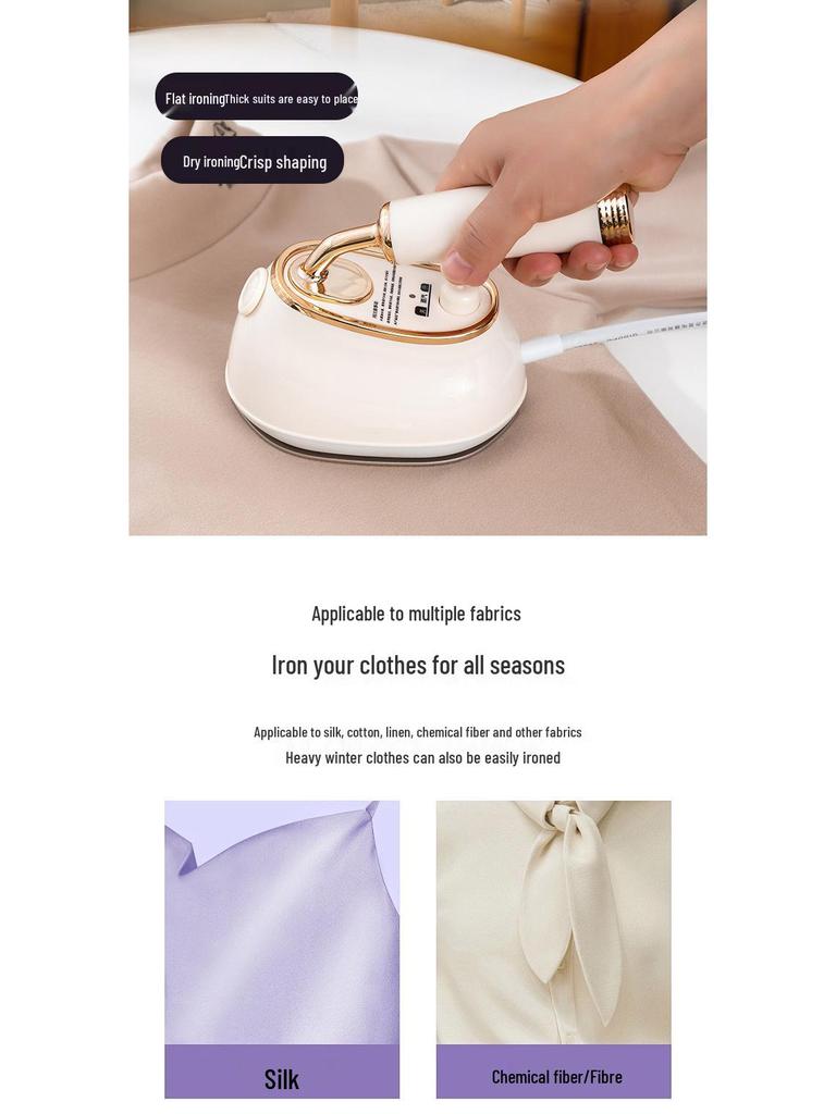 Portable Electric Handheld Garment Steamer for Clothes