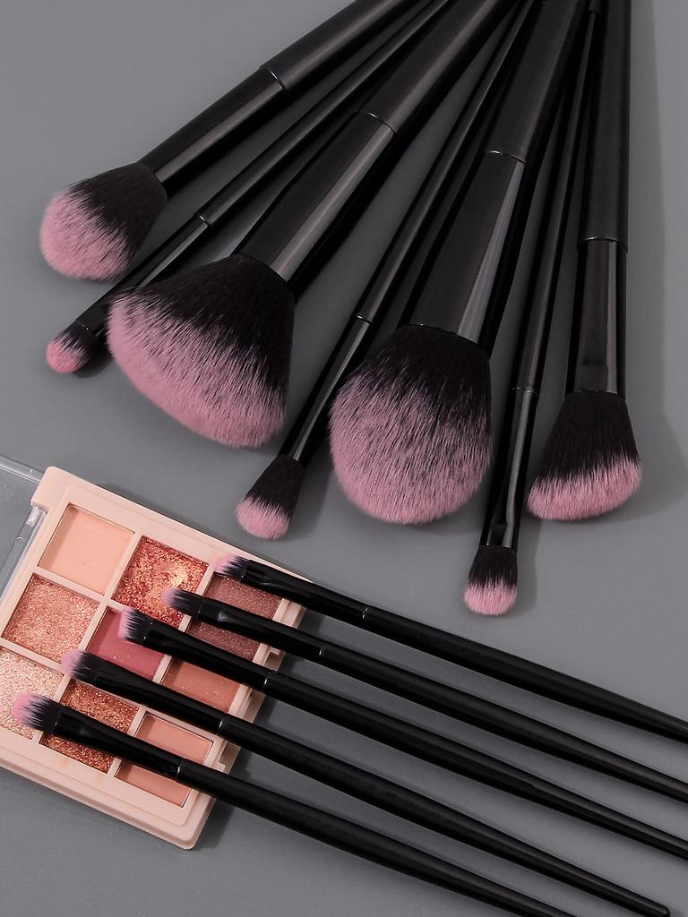 Shining Star Bucket 13PCS Makeup Brush Set 12 Synthetic Bristle Makeup Brushes Portable Storage Novice Full Set Of Tools