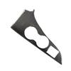 For Lexus RX300 RX270 RX200T RX450h 2016-2019 Soft Carbon Fiber Car Interior Console Water Cup Panel Cover Trim Decor Sticker