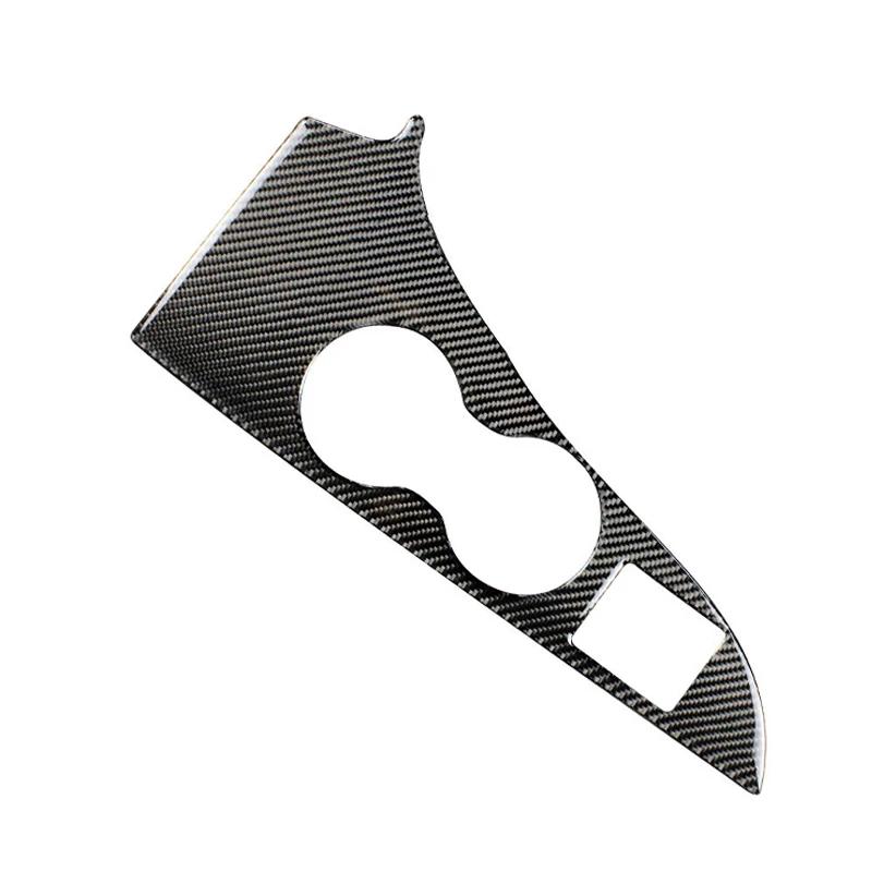For Lexus RX300 RX270 RX200T RX450h 2016-2019 Soft Carbon Fiber Car Interior Console Water Cup Panel Cover Trim Decor Sticker