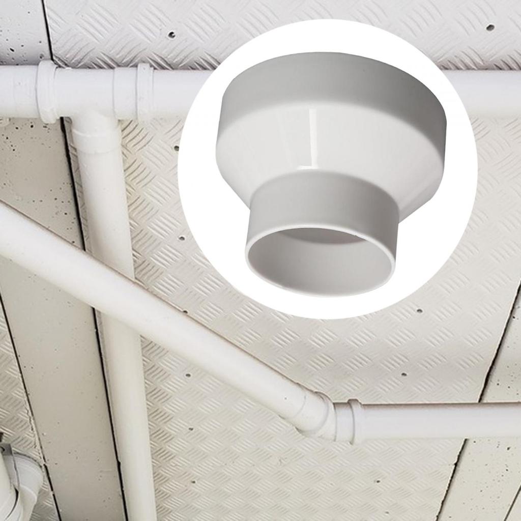 Air Duct Adapter 100mm to 75mm Accessory Pipe Fitting Havc Connector for Hotel System Simple