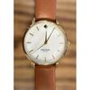 Used [kate Spade] Leather Watch Brown Gold