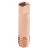 Welding Accessories Copper Contact Tips Electric Conductivity Contact Tips User Friendly Design Wear Resistant Material
