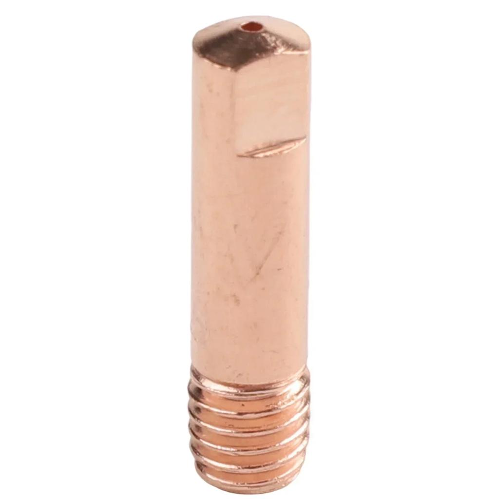 Welding Accessories Copper Contact Tips Electric Conductivity Contact Tips User Friendly Design Wear Resistant Material