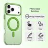 Luxury Magsafe Frosted Phone Case For IPhone 17 Air 16 15 14 13 12Pro Cover Anti-Fingerprint IPhone17 Pro Max Cover