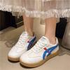 Farblich passende Schnürschuhe weiß Herbst neue Mode Damenschuhe Student vielseitige Straßenschuhe