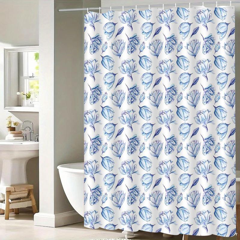 

Astronaut Dog Washable Dirt-Resistant Shower Curtain Shower Head Waterproof Polyester Bath Curtain For Home Decor Accessories W60H190(CM)-1 Pcs