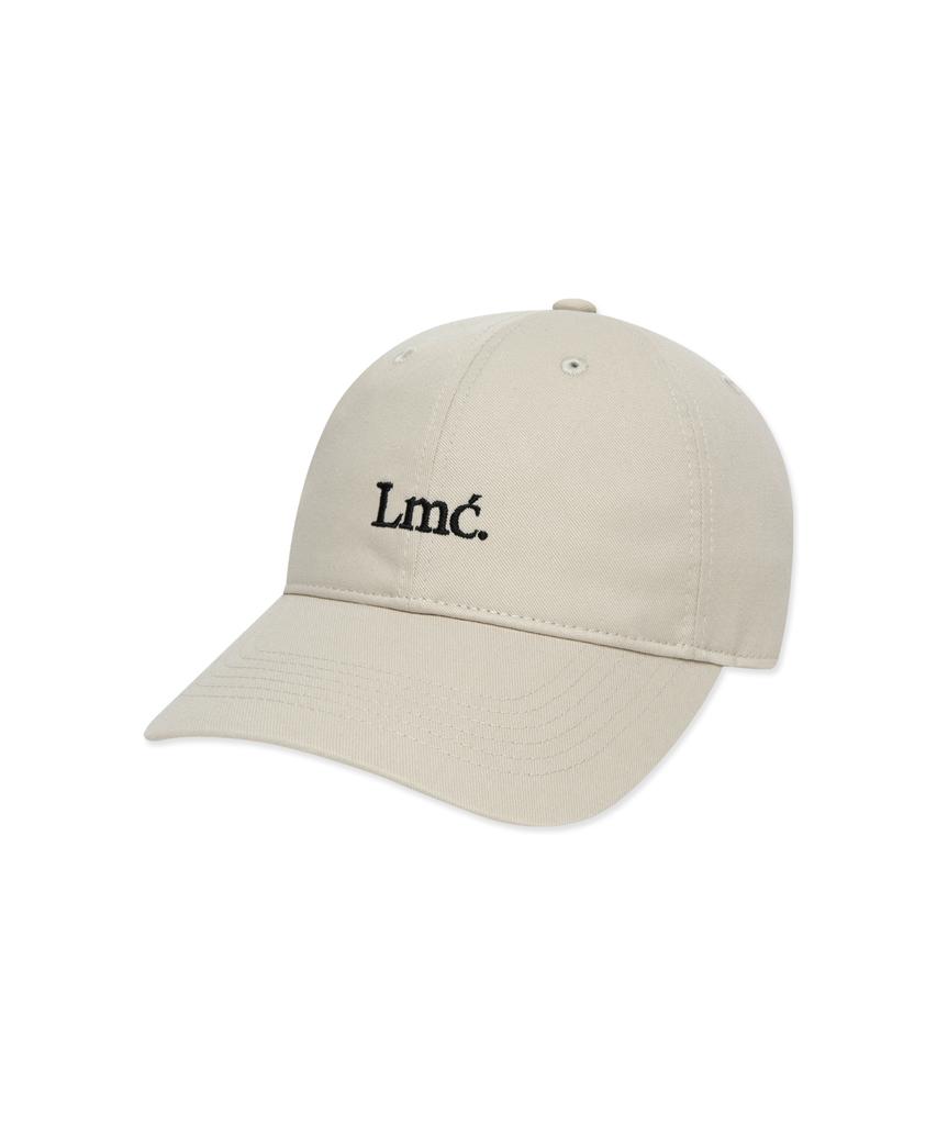 LMC Serif Logo 6Panel Cap Beige