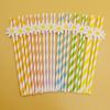 20pcs Eco Friendly Disposable Straws Paper Drinking Straw Party Supplies Daisy Straws  Wedding