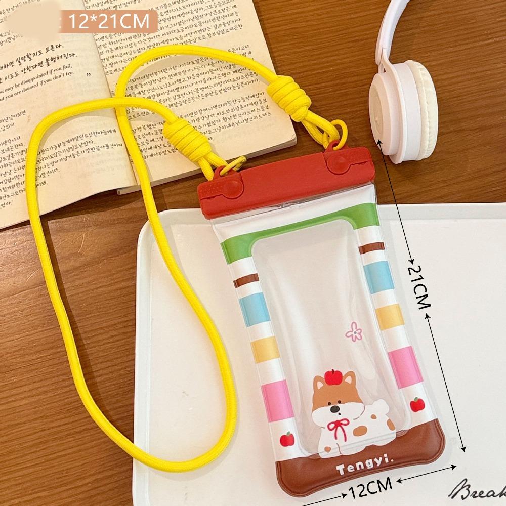 

Waterproof Mobile Phone Bag Transparent Mobile Phone Pouch Travel Style 5