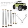 Linkage Pull Rod Tie Rod Kit for   SCX24 C10 1/24 RC Car   Parts Suspension Link