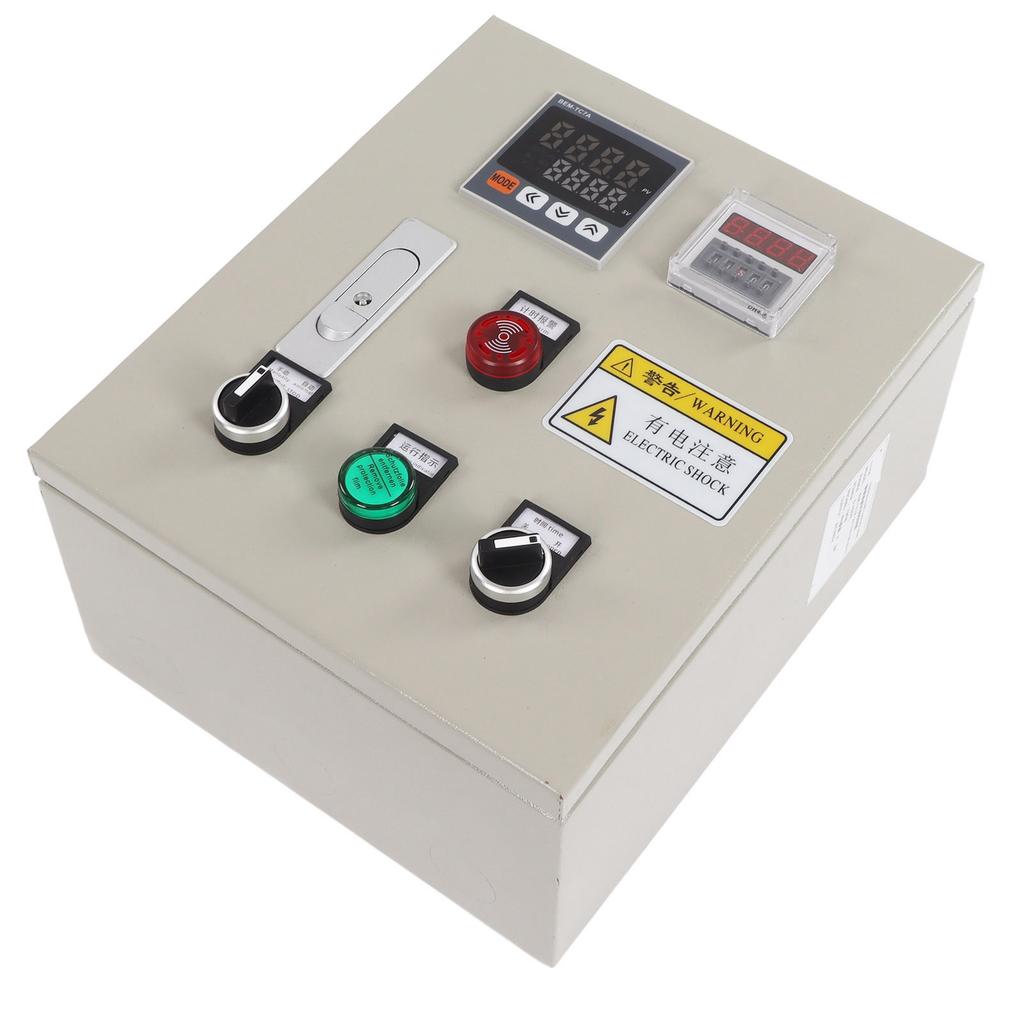 PID Temperature Control Box Intelligent Temp Controller with Thermocouple 380V AC 3 Phase 15KW