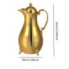 Geïsoleerde koffiekaraf Arabische thermische pot luxe ornamenten dispenser voor thuis