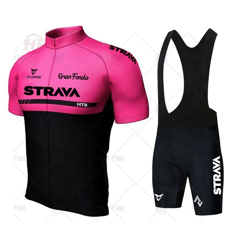 Men Women Cycling Jersey Short Sleeve Mountain Bike Apparel Set Breathable Performance Wear